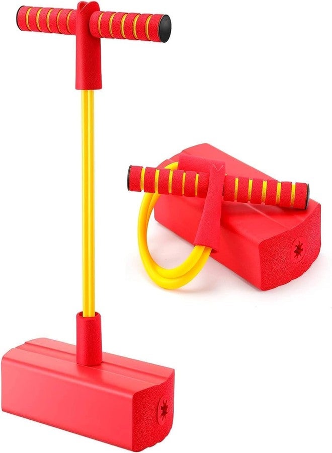 Cilveec Pogo Stick Jumper for Kids High Elastic Safe Bungee Kids Jumper |Innovative Bouncing Toys for Kids Training-Fun Excercise|Bungee Jumper for Kids Outdoor Toys - Image 2